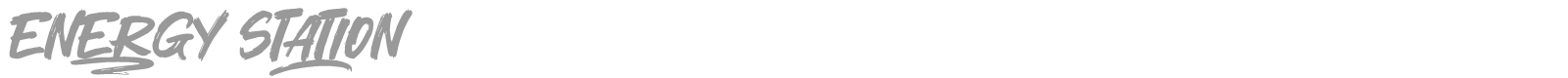 Energy Station font preview
